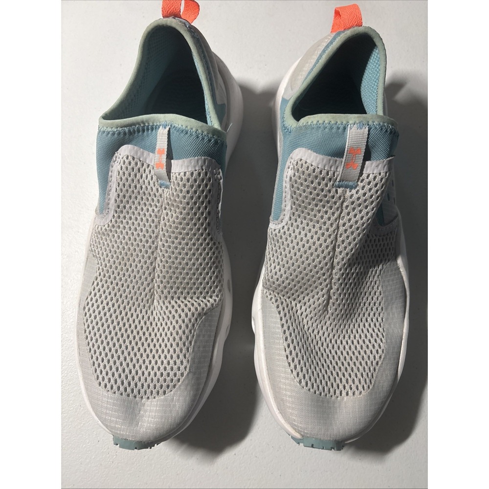 Under Armour Micro G Kilchis Womens Sz 10 Gray Slip On Athletic Walk Run Shoes